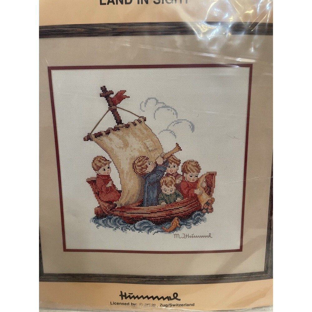 Hummel Land In Sight Counted Cross Stitch Kit VTG #84034 JCA - Picture 2 of 6